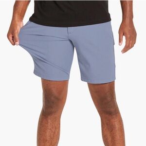 Mugsy Men's Light Blue Chino Shorts - Marina